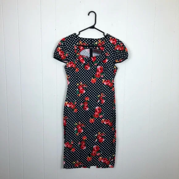 Voodoo Vixen 1950s Style Dress Sz M - Picture 2 of 12